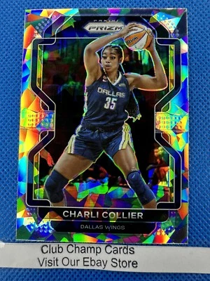 2022 #33 Charli Collier WNBA Panini Prizm Basketball Ice Prizm Wings - Image 1 of 2
