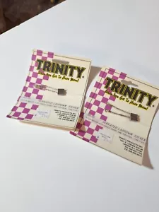 Vintage RC Trinity 4070 Serrated Laydown Silver Motor RC10 RC Pan Car Brushes - Picture 1 of 6
