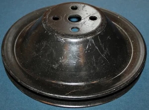 Polea de ranura única Camaro, Chevelle, Nova, Chevrolet, Corvette 7 pulgadas - Imagen 1 de 3