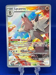 Juego de cartas coleccionables Pokémon Lycanroc 166/159 viaje juntos ilustración raro 2025 casi nuevo - Imagen 1 de 2