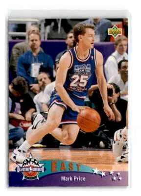 1992-Upper Deck -#431-Mark Price  AS-Cleveland Cavaliers - Image 1 of 2