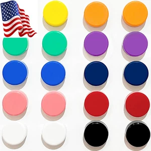 Fridge Magnets Refrigerator Magnets, 20Pcs Strong Magnets for Whiteboard Magn - Picture 1 of 12