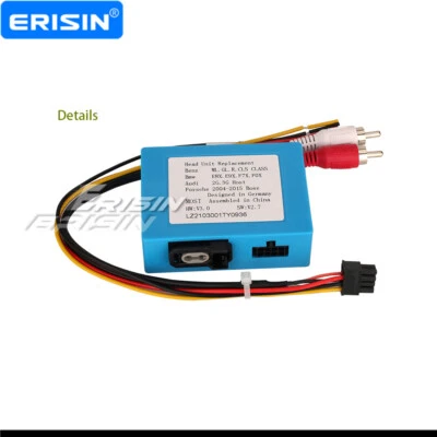 PC001 Fiber Optic Amplifier Audio System Fiber Optic For Porsche Mercedes ML/R/SLK Class - Image 1 of 4