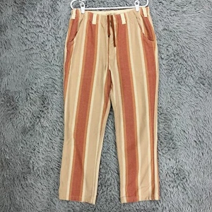 The Territory Ahead Kordelzug Hose Damen L bunt Baumwolle Streifen Taschen - Bild 1 von 11