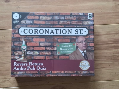 CORONATION STREET ROVERS RETURN AUDIO PUB QUIZ 2010 NEW SEALED - Image 1 of 4
