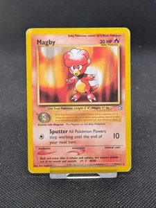 Pokemon Card Magby 23/111 Rare Neo Genesis Set WOTC Played - Picture 1 of 2