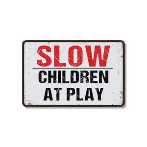 Reloj de letrero estilo vintage lento para niños jugando ahorro de velocidad juego para - Imagen 1 de 26