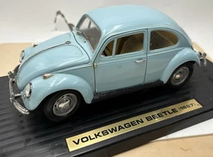 Vintage 1967 Metal Toy Volkswagen Beetle 1:18 Scale Die Cast VW Bug - Picture 1 of 4