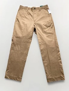 ORVIS Mens W32” L30” Khaki Brown Tough Durable Chino Trouser Pants NWT - Picture 1 of 10
