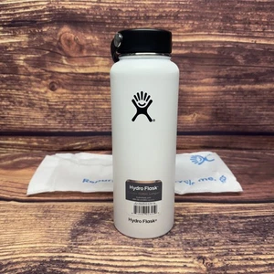 Hydro Flask 40oz Wide Mouth Trinkflasche - White VANS Print Limited Edition NEU - Bild 1 von 7