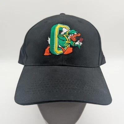Gorra de béisbol Pacific Headwear negra Rose Bowl Ducks logotipo bordado ajustable Foto 1 de 4