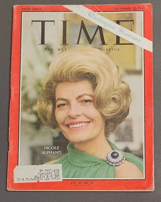 Time Magazine  November 22, 1963  Vintage  - Image 1 of 2