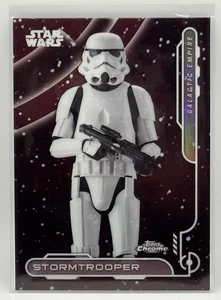 2024 Topps Chrome Star Wars #GE-9 Stormtrooper Galactic Empire - Picture 1 of 2