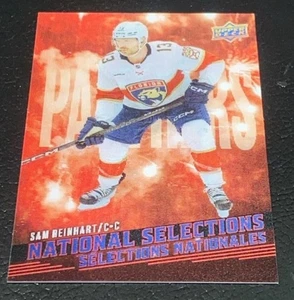 Sam Reinhart 2025-26 Upper Deck Tim Hortons National Selections #NS9 Panthers - Imagen 1 de 2