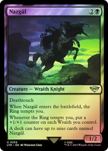 Magic The Gathering Magic The Gathering NAZGÛL (332) FOIL El Señor de los Anillos Casi Nuevo - Imagen 1 de 1