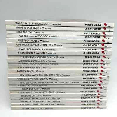 Lot of 24 Magic Castle Readers Books by Jane Belk Moncure The Child's World 1988 - Image 1 of 4