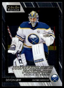 2023-24 O-Pee-Chee Platinum Marquee Rookies Devon Levi Rookie Buffalo Sabres - Bild 1 von 3