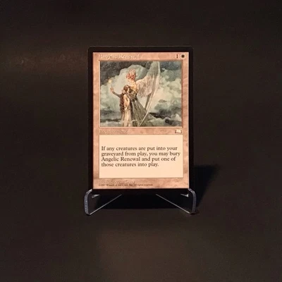 Magic: The Gathering Angelic Renewal MTG Weatherlight Vintage 1997 LP - Image 1 of 2