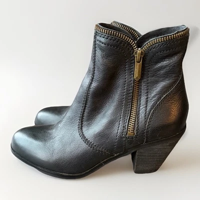 Botines Sam Edelman de cuero negro talla 6,5 Foto 1 de 4