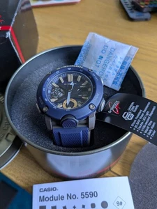 CASIO G-SHOCK GA-2000-2AER MENS DIGITAL ANALOGUE NAVY DIAL WATCH *BNWT* RARE!! - Picture 1 of 6
