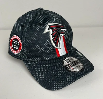 Gorra New Era Atlanta Falcons Sideline 39THIRTY NEGRA AJUSTADA NFL TALLA S/M Foto 1 de 4