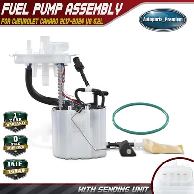 Conjunto de bomba de combustível com unidade de envio e flutuador para Chevrolet Camaro 2017-2024 V8 6.2L - Imagem 1 de 4