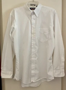 Vintage Charles Foster/C.F. Hathaway Men's Oxford Longsleeve Dress Shirt 17.5/34 - Picture 1 of 4