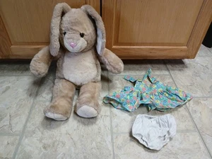 BAB Build a Bear Workshop Vanilla Fudge Bunny Stofftier Plüsch mit Schürze **LESEN** - Bild 1 von 20