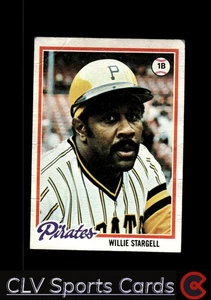 Willie Stargell Topps Set-Break Poor Pittsburgh Pirates CLV - Picture 1 of 2