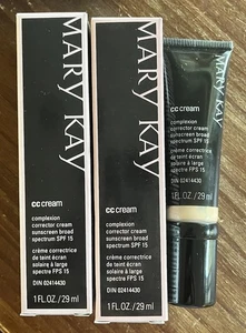 Mary Kay Cc Cream Very Light #072822 SPF 15 Exp Date 2026 Lot of 3 - Picture 1 of 6