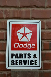Dodge Parts & Service Schild Challenger Dart Ram Charger Hemi Garage Schild - Bild 1 von 5