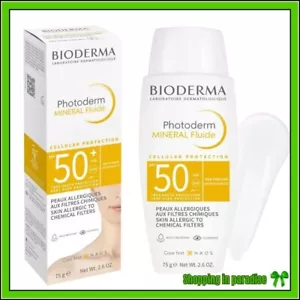 Protección celular fluida mineral Bioderma Photoderm SPF50+ 75 g/2,6 OZ NUEVO EN CAJA Francia - Imagen 1 de 1