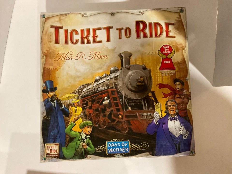 Days of Wonder Ticket To Ride Train Adventure Board Game COMPLETE used excellent - Image 1 of 1
