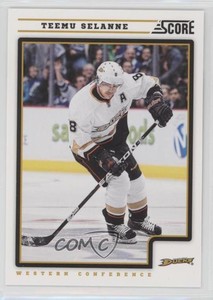 2012-13 Score Teemu Selanne #42 HOF