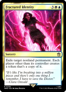 MTG Fractured Identity 236 Raro Foil Doctor Who - Imagen 1 de 1