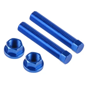 M10 Chain Adjusters Bolts Blue For Husqvarna TE 125 250 300 TC 125 250 TX 125 - Picture 1 of 7