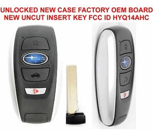 MINT OEM Unlocked Subaru WRX Impreza Legacy Remote Smart UNCUT Key Fob HYQ14AHC - Picture 1 of 1