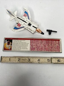 Transformers Hasbro 1986 Aerialbot Slingshot G1 komplett 100% für Superion Karte - Bild 1 von 6