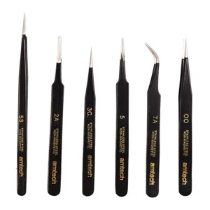 6 pinzette di precisione amtech R0384 - Imagen 1 de 3