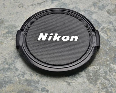 Tapa de lente frontal a presión retro genuina Nikon NIKKOR 62 mm Japón (#1391) Foto 1 de 2