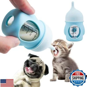 Puppy Bottles for Nursing,Kitten Bottles for Nursing,Pet Feeding Bottle,(Blue - Picture 1 of 5