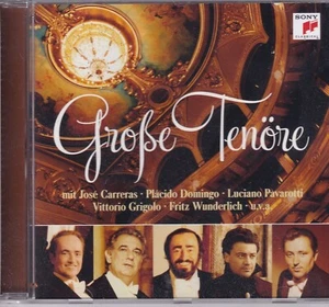 Große Tenöre - Carreras, Wunderlich, Pavarotti, Grigolo -CD-972- near mint - Bild 1 von 2