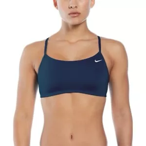 Nike Racerback Bikini Oberteil Damen Navy Gr. UK 14 (RefX52) - Bild 1 von 1