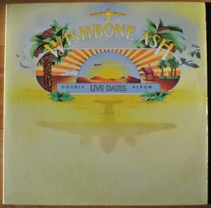 WISHBONE ASH Live Dates 2-LP Used EX - Picture 1 of 4