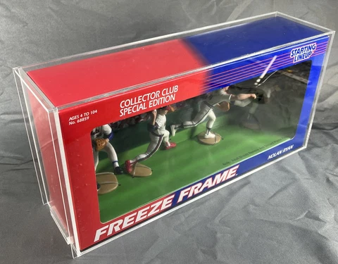1995 Starting Lineup Nolan Ryan Freeze Frame Collectors Club With Acrylic Case Cover