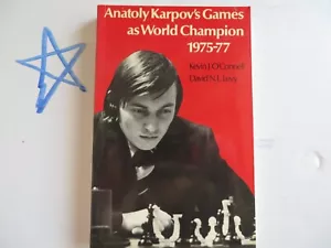 Vintage Allan Troy Chess Book-Ed#7 Karpov's Games as World Champion 1975-77 AT - Picture 1 of 1