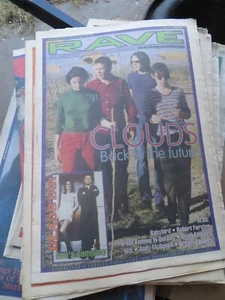 RAVE music MAGAZINE/Newspaper WITH CLOUDS ON THE COVER - Picture 1 of 1