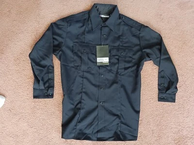 Blauer Polyester/Wool Long Sleeve Uniform Shirt, Stretch Material #8450 - Image 1 of 2