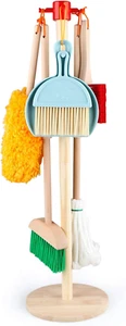 Kids Cleaning Set Toys 7 Piece Cleaning Toys for Toddlers Pretend Play Cleaning - Picture 1 of 12