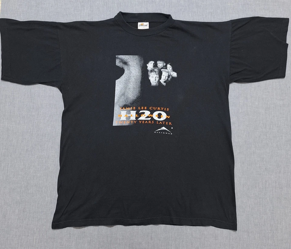 Vintage H20 Halloween promo Blade Movie T shirt Alliance film Wesley Snipes XL - Image 1 of 4